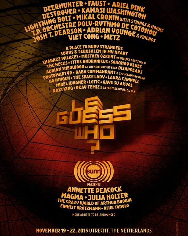 Première van Mikal Cronin with Strings & Horns op Le Guess Who? Festival 2015 