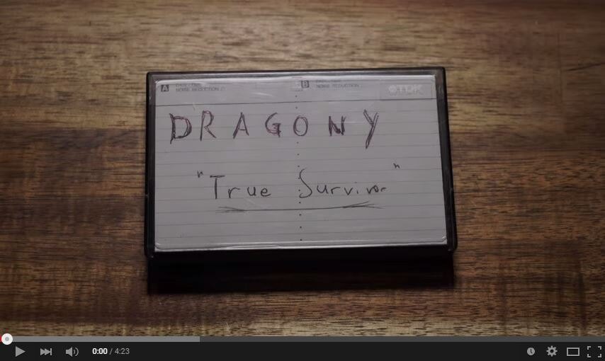 Dragony News: "80s Metal Tribute" Version Of David Hasselhoff's Video Clip "True Survivor"