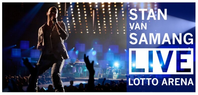 Extra tickets Stan van Samang live in de Lotto Arena