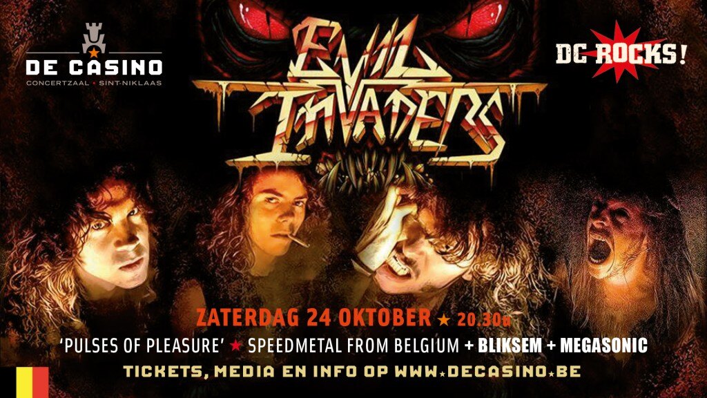 DC Rocks goes metal op 24 oktober in De Casino