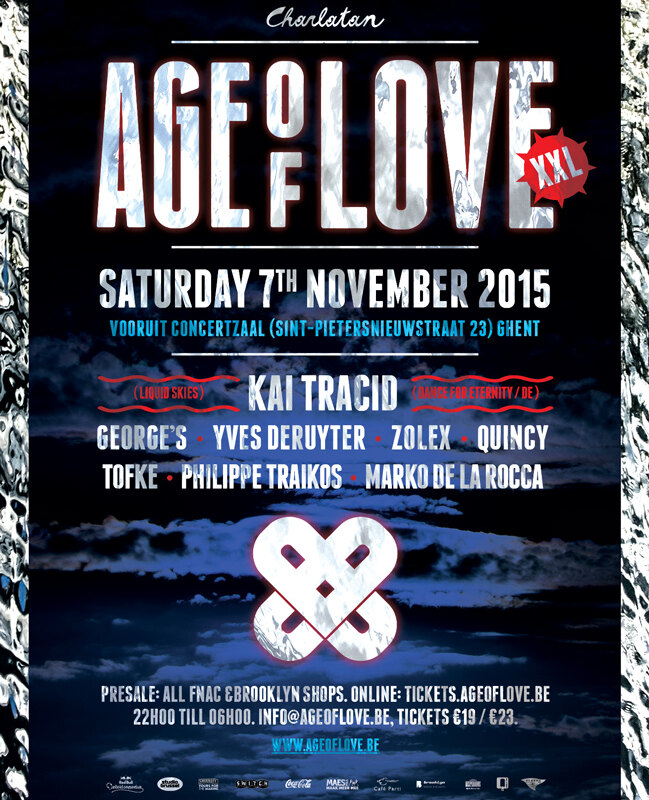 Age of Love trekt opnieuw alle registers open op zaterdag 7 november in Vooruit