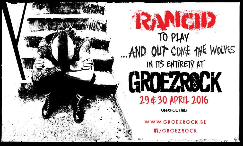 Groezrock 2016: ...And out come the wolves by Rancid