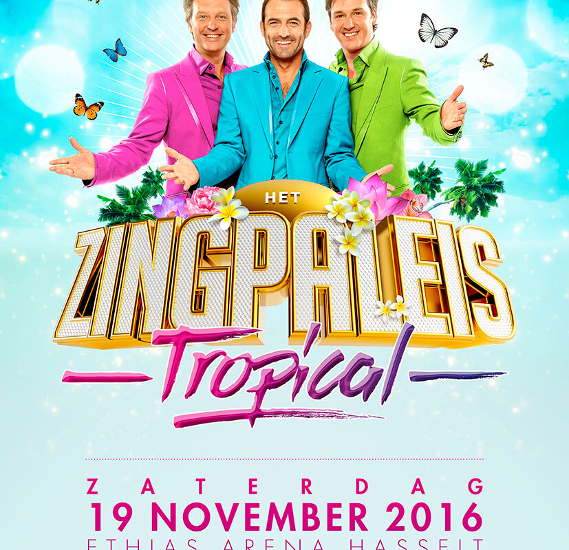 Het Zingpaleis 2016 wordt een tropisch feestje !