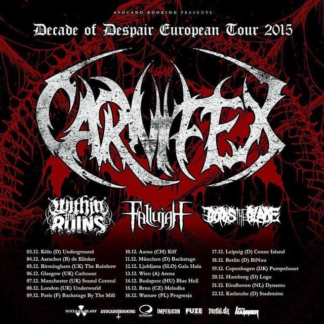 Fallujah begin recording new album!