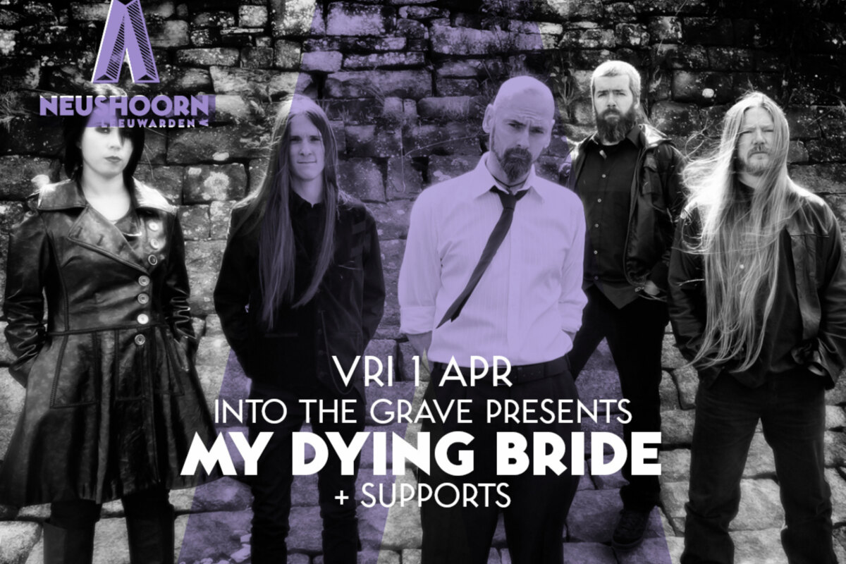 De Britse doom metal legende My Dying Bride naar Neushoorn, Leeuwarden
