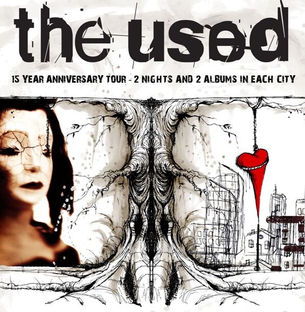 The Used Announce European Tour "Live And Acoustic At The Palace" To Be Released April 1st 2016