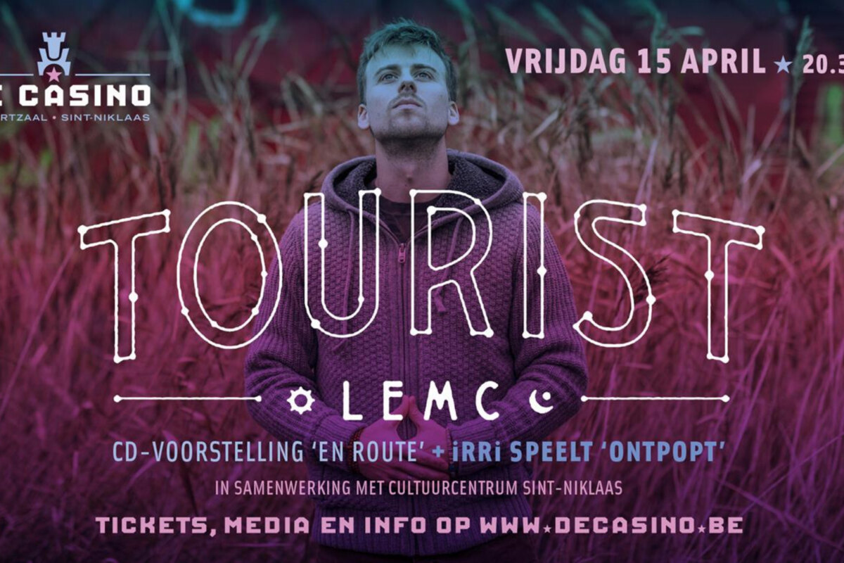 Tourist Lemc stelt "En route" voor in De Casino