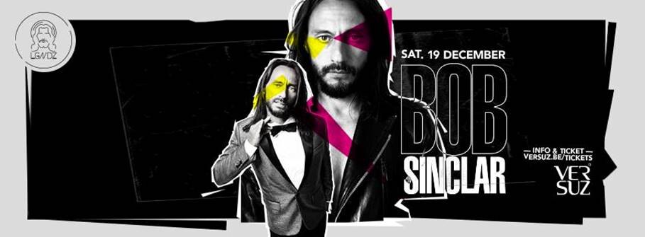 Franse ster-DJ Bob Sinclar komt op zaterdag 19 december naar Versuz in Hasselt 