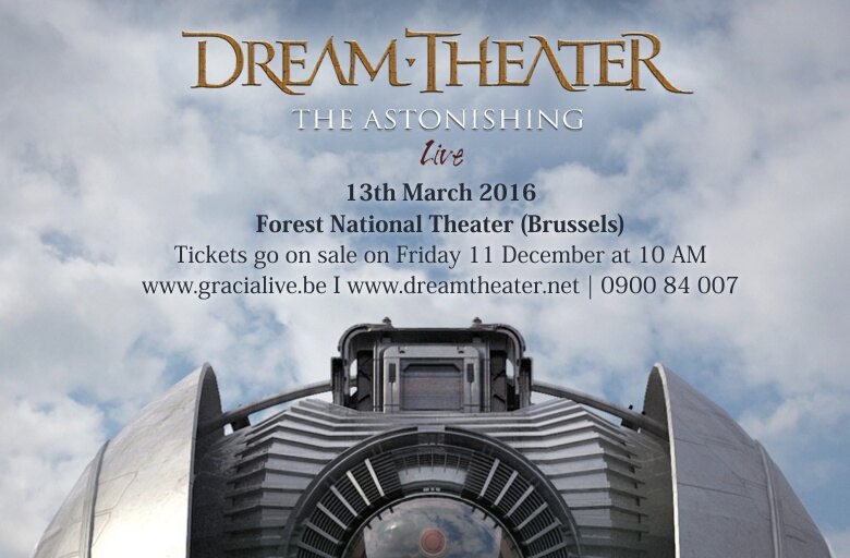 Dream Theater op 13 Maart met ambitieus project in een omgetoverd Vorst Nationaal Theater