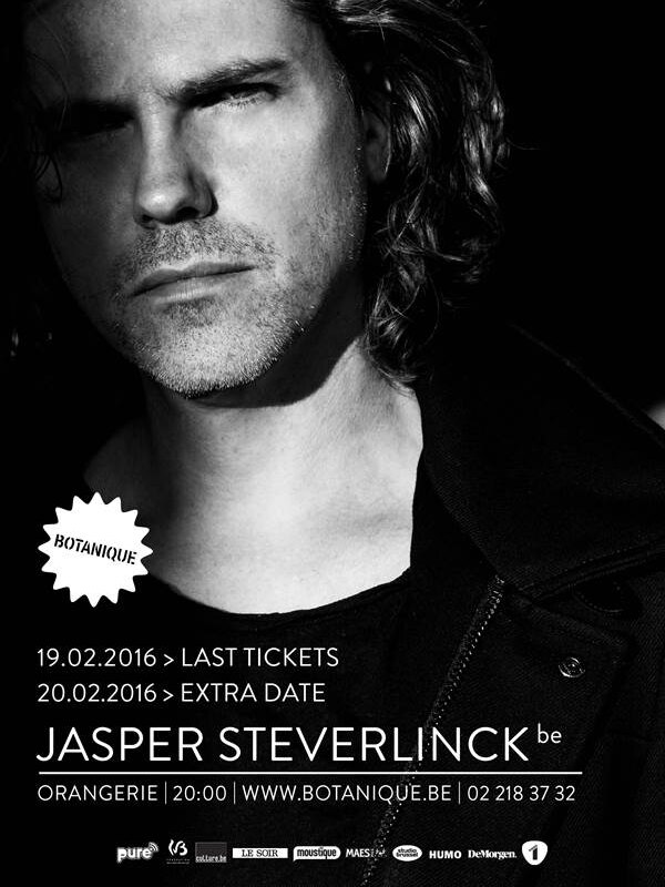 Jasper Steverlinck speelt extra concert in Botanique