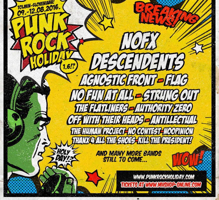 Punk Rock Holiday 1.6 - First 15 Bands Announced!