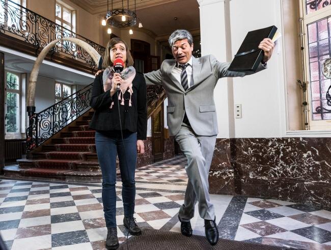 Jan en Ella Leyers samen in Tegen de Sterren Op