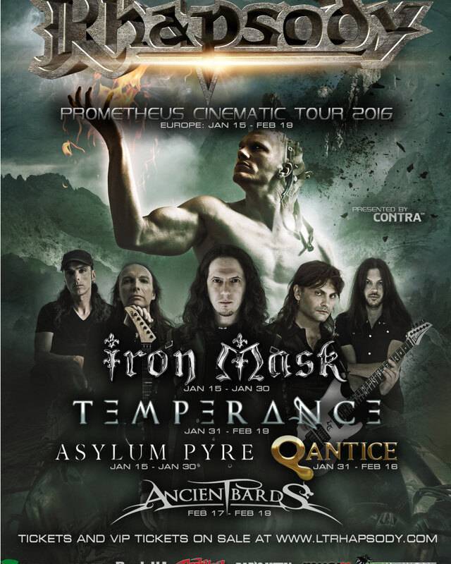 Luca Turilli’s Rhapsody - kick off European tour!