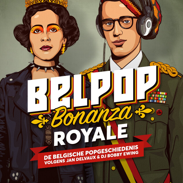 Jan Delvaux en DJ Bobby Ewing presenteren Belpop Bonanza Royale