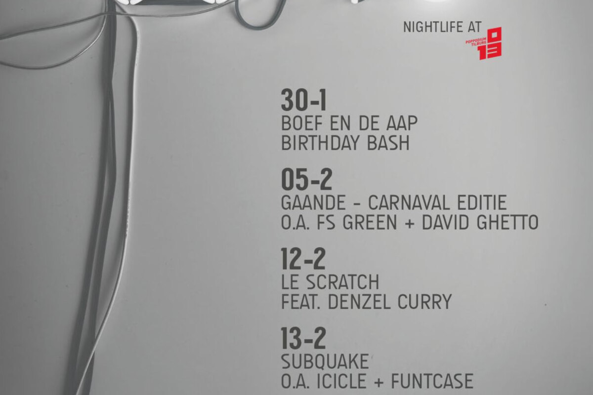  013 presenteert nieuw nachtlabel 00:13