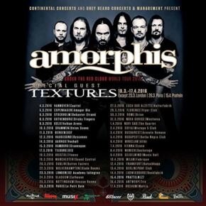 Amorphis announced Textures as tour support!