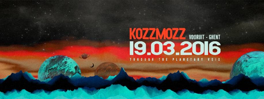 Kozzmozz: Through the Planetary Void op zaterdag, 19 maart @ Vooruit, Gent 