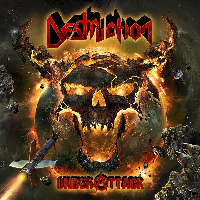 Destruction reveal cover artwork for »Under Attack«