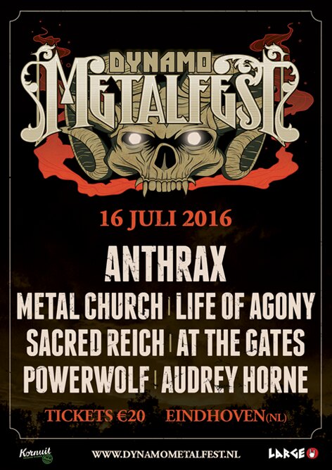 Dynamo Metal Fest: Anthrax announced as headliner