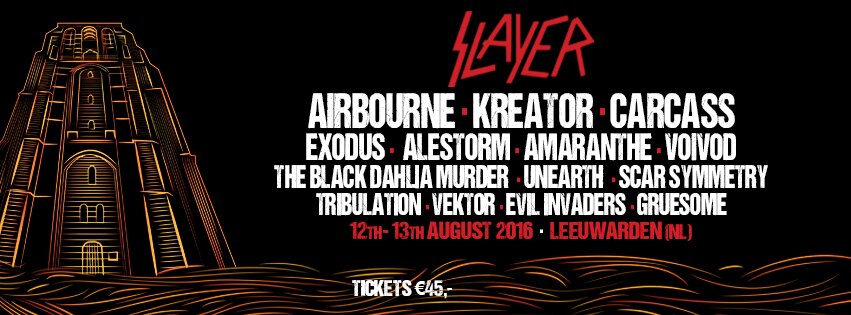 Voivod en Unearth op Into The Grave 2016!