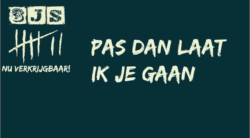 De 3JS zijn op kruistocht met nieuwe single
