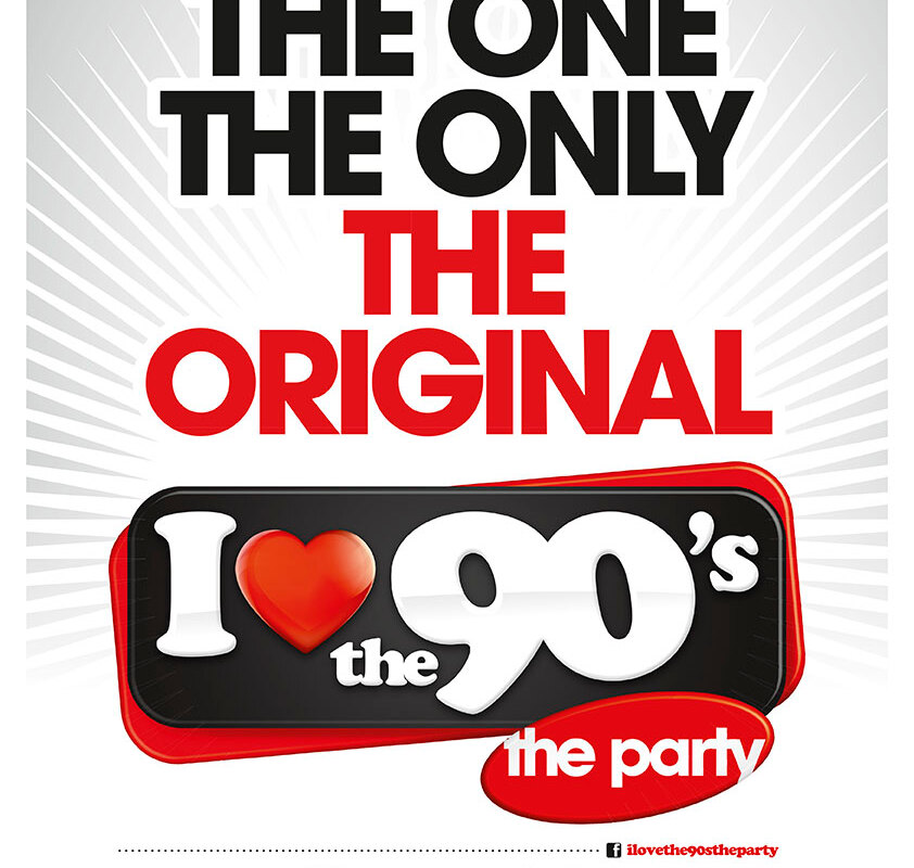 Belgische dance-iconen kleuren op 9 april I love the 90's