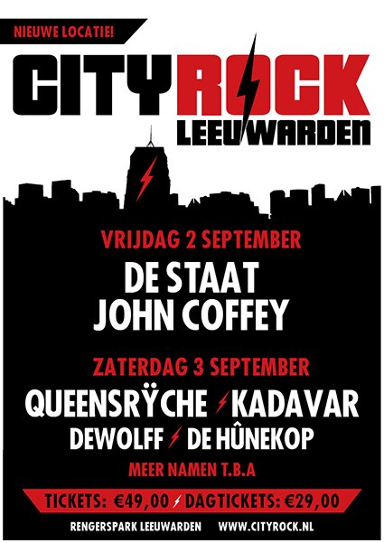 Eerste namen CityRock Leeuwarden bekend