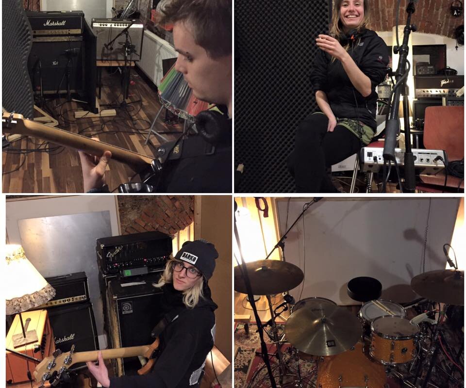 Petrol Girls Hit The Studio To Record Debut Album