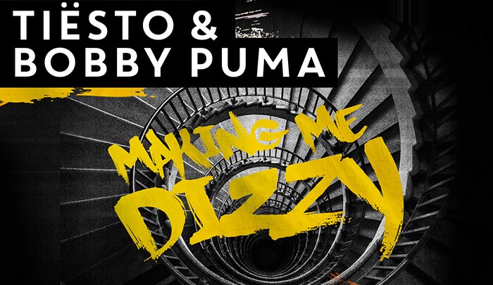 Bobby Puma Teams Up With Tiesto For "Making Me Dizzy"