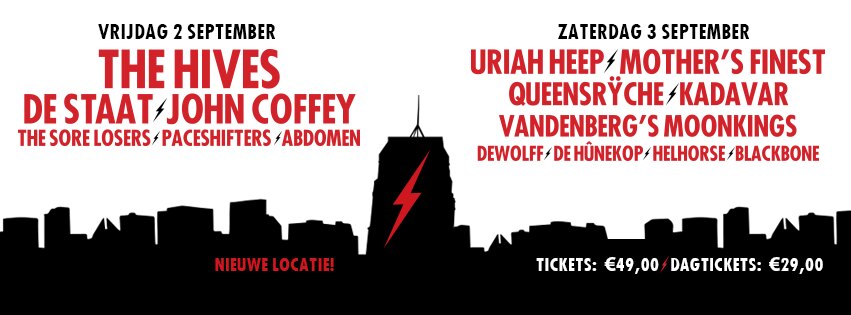 Volledige line-up CityRock Leeuwarden 2016 bekend!