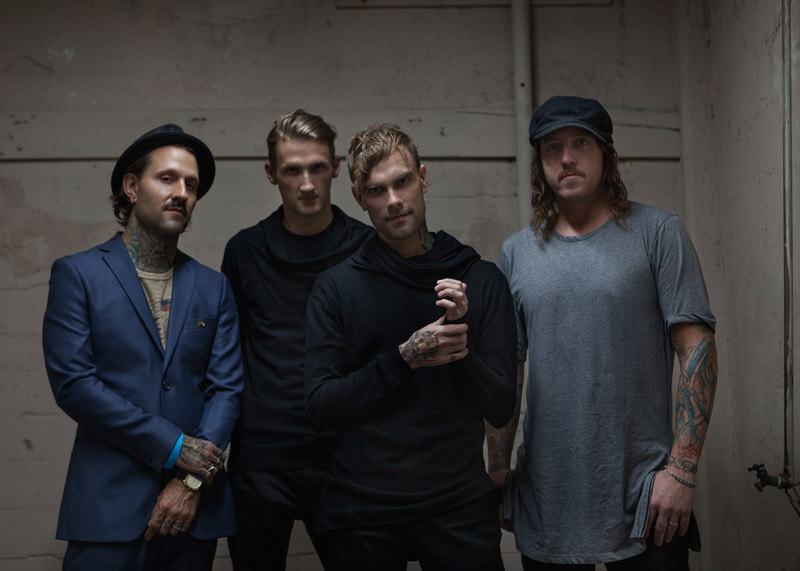 The Used release new CD/DVD "Live and acoustic at the palace" today