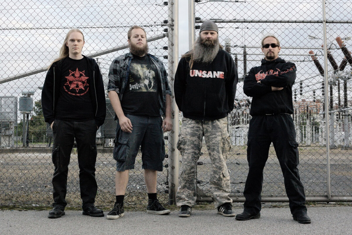 Deranged sign with Agonia Records
