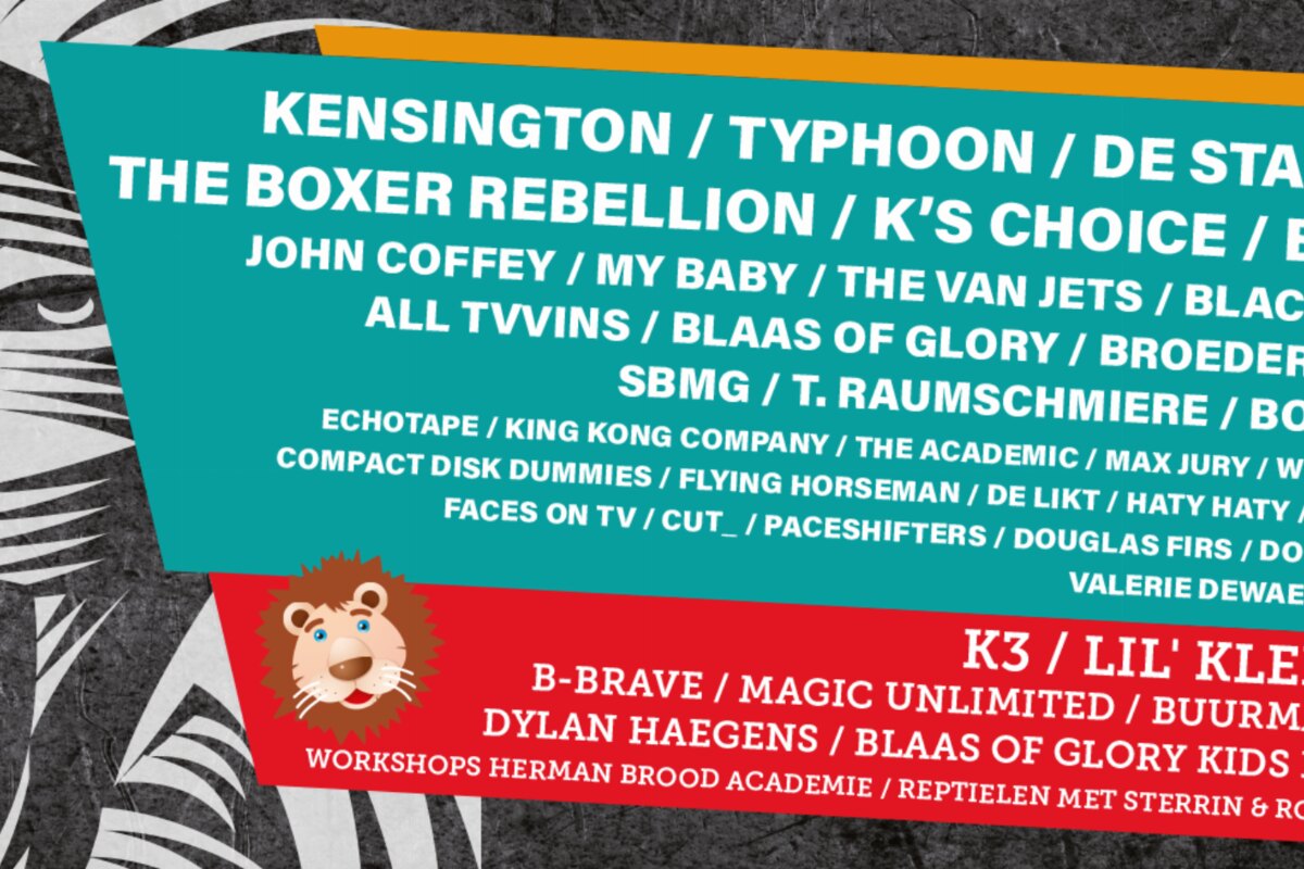 Programma Vestrock 2016 compleet