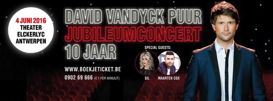 David Vandyck geeft uniek concert in Theater Elckerlyc