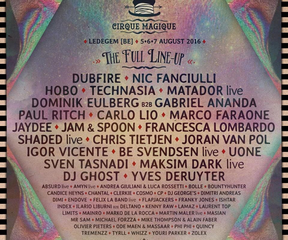 Tweede editie van Cirque Magique Festival