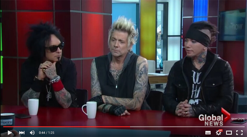 SIXX:A.M.: announce the #reasontorise" campaign