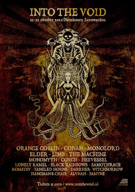 Nieuwe namen Into the Void 2016: Orange Goblin headliner op zaterdag