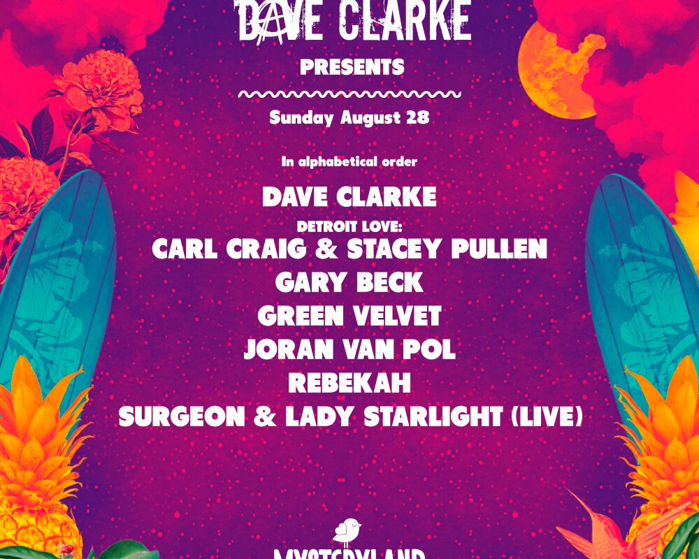Dave Clarke Presents at Mysteryland 2016