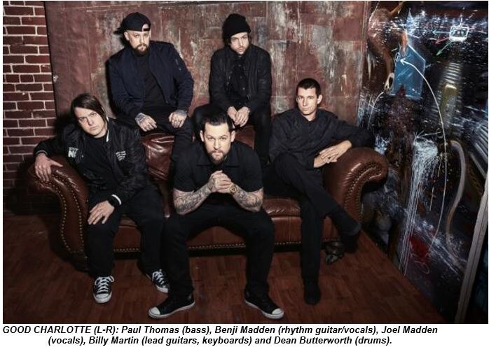 Good Charlotte pop-punk icons release new album ‘Youth Authority’ on July 15