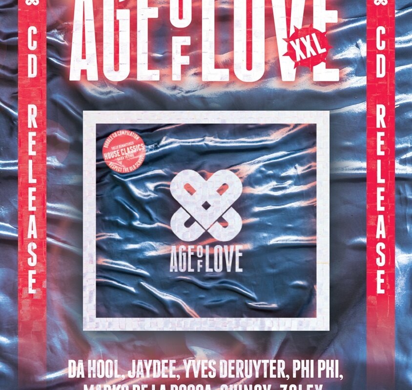 Age of Love XXL: CD-voorstelling: Zaterdag, 4 juni @ Vooruit 