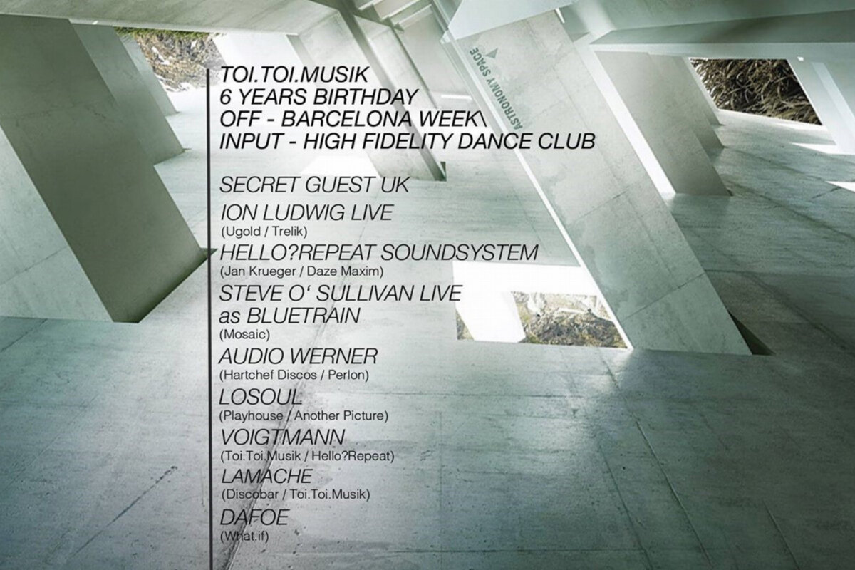 Toi.Toi Musik Celebrates 6 Years Birthday