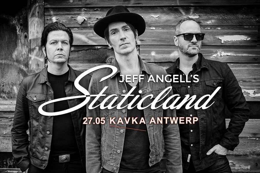 Jeff Angell's Staticland op 27 mei in de Kavka in Antwerpen