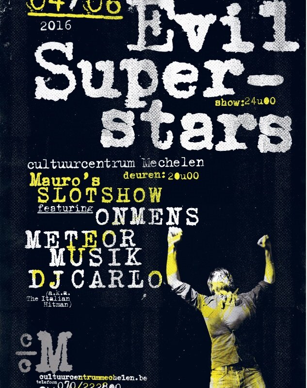 Evil Superstars op 4 juni in Cultuurcentrum Mechelen