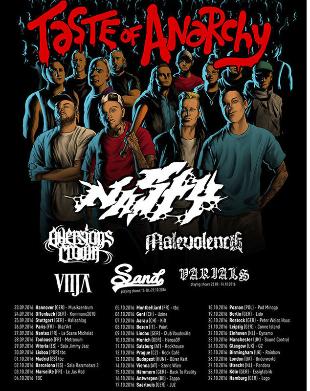 Aversions Crown to tour Europe this fall!