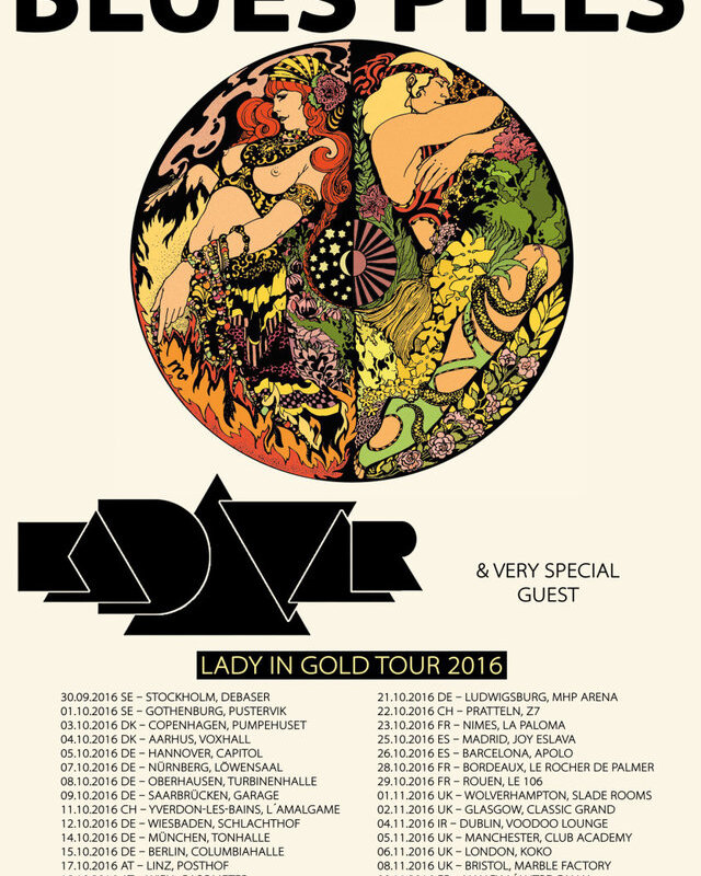 Blues Pills announce headlining tour with Kadavar!