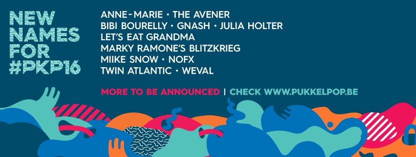 NOFX, Miike Snow, The Avener en Gnash ook naar #PKP16