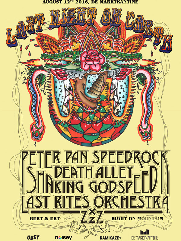 Nieuw festival Last Night On Earth op 12 augustus in de Marktkantine Amsterdam