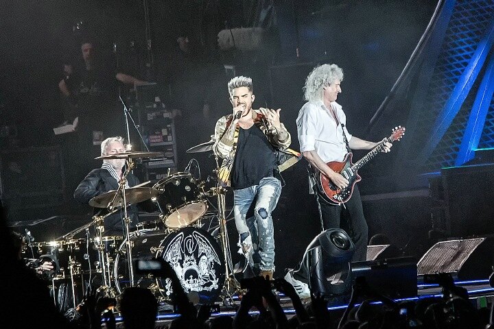 Queen + Adam Lambert knallen in Rock in Rio Lisboa 2016
