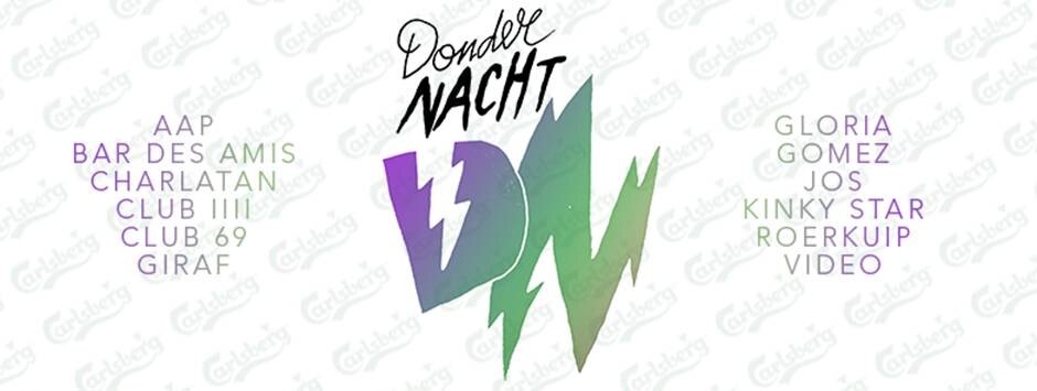 Nieuwe Dondernacht op donderdag 23 juni: alle café's op Vlasmarkt en Oude Beestenmarkt verenigd!  