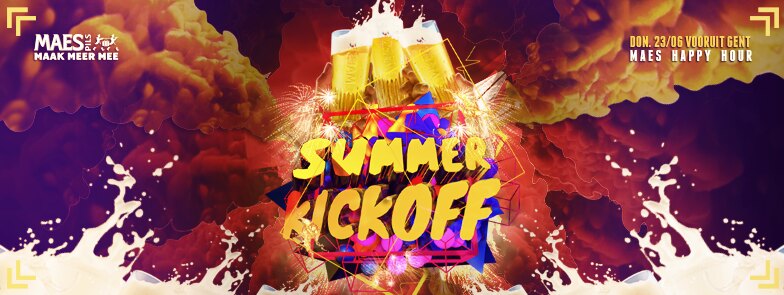 Summer Kick-Off op 23 juni in de Vooruit in Gent